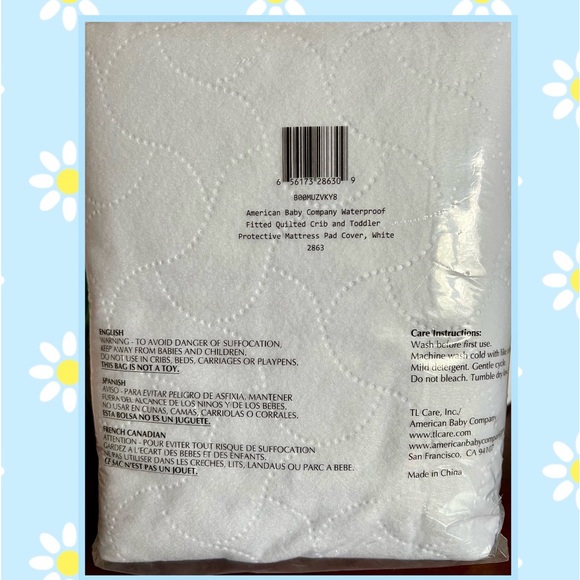 NEW Crib/Toddler Bed Mattress Cover - Picture 4 of 8